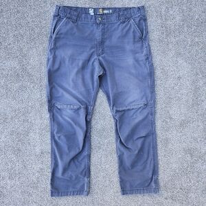 Carhartt Relaxed Fit Full Swing Grey Work Pants Flex Knee Size 40x32 101709 029